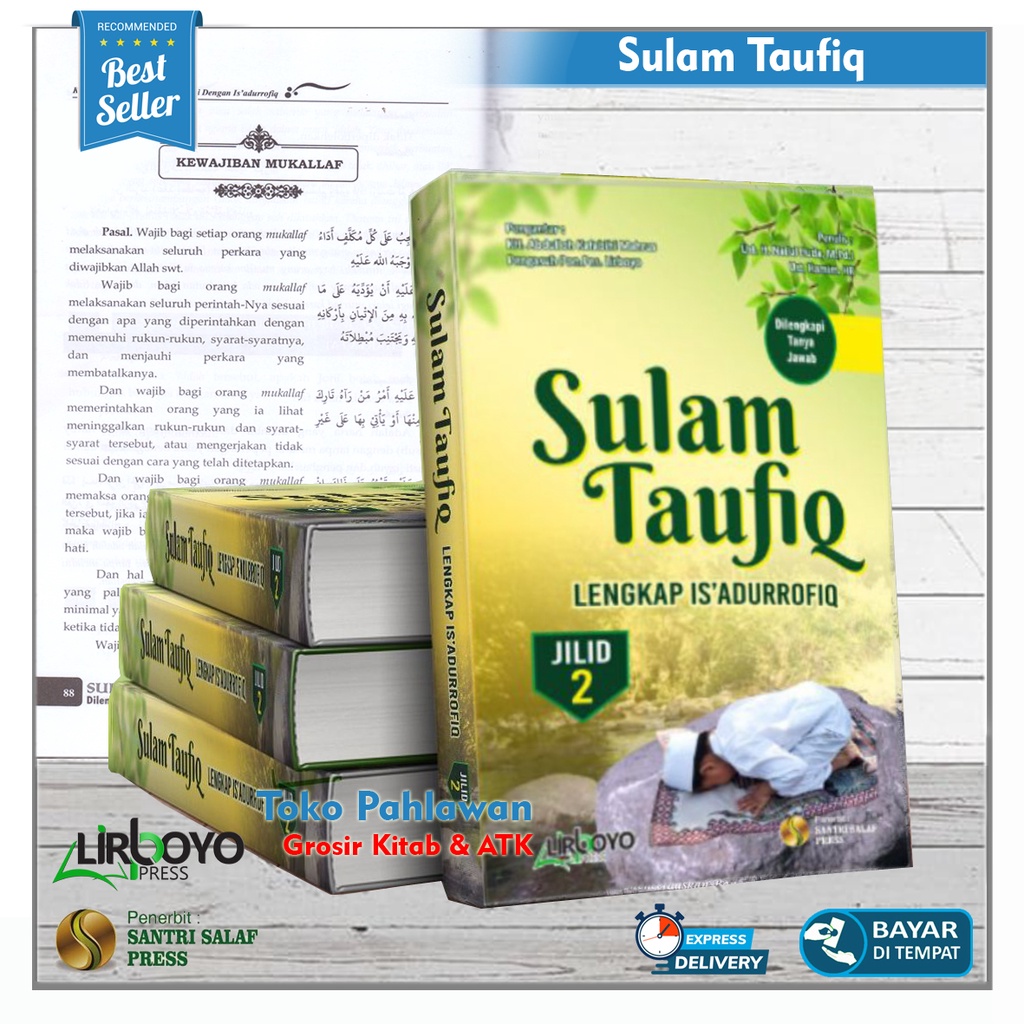 Terjemah Kitab Sulam Taufiq Lengkap Is'Adurrofiq JIlid 2 Dilengkapi Tanya Jawab Penerbit Santri Sala