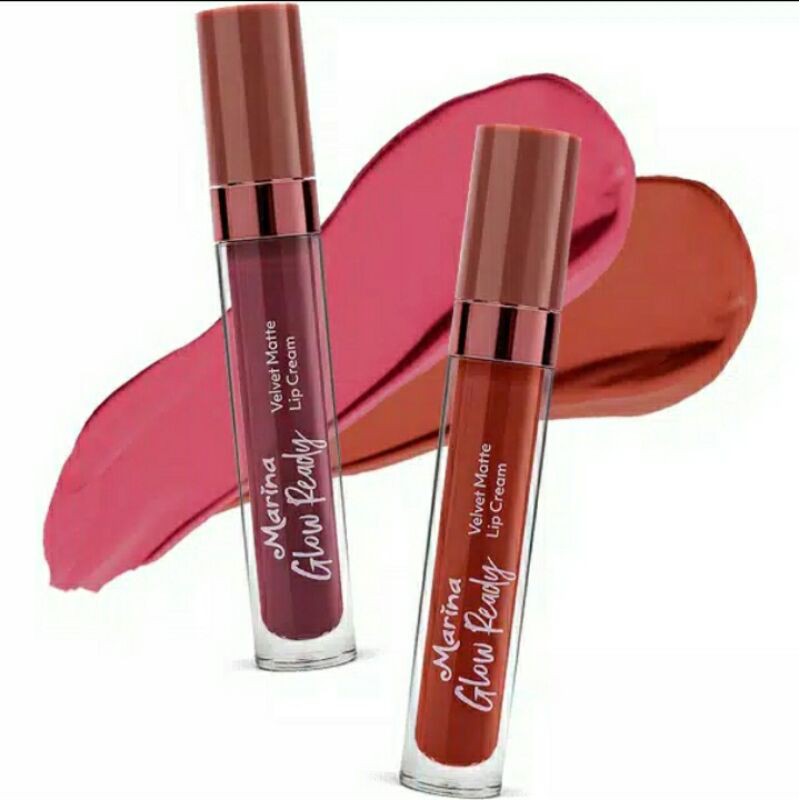 Marina Glow Ready Velvet Matte Lip Cream