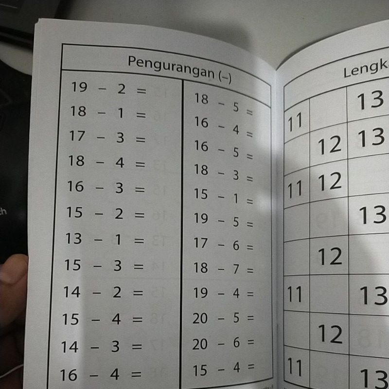 ORI buku matematika untuk taman kanak-kanak kelompok B penerbit bintang pendidikan