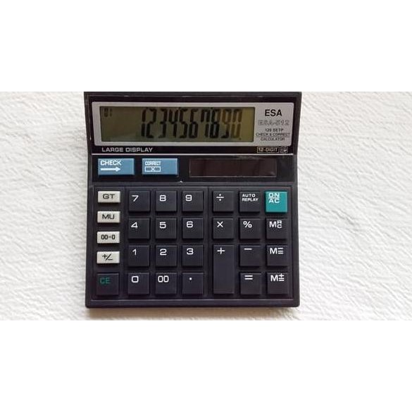 

BD Kalkulator ESA-512 ( Mirip Citizen CT-512 ) ✿✿