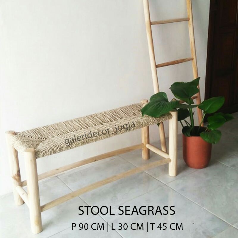 KURSI ANYAMAN SEAGRASS/RECTA STOOL SEAGRASS/ KURSI ANYAMAN