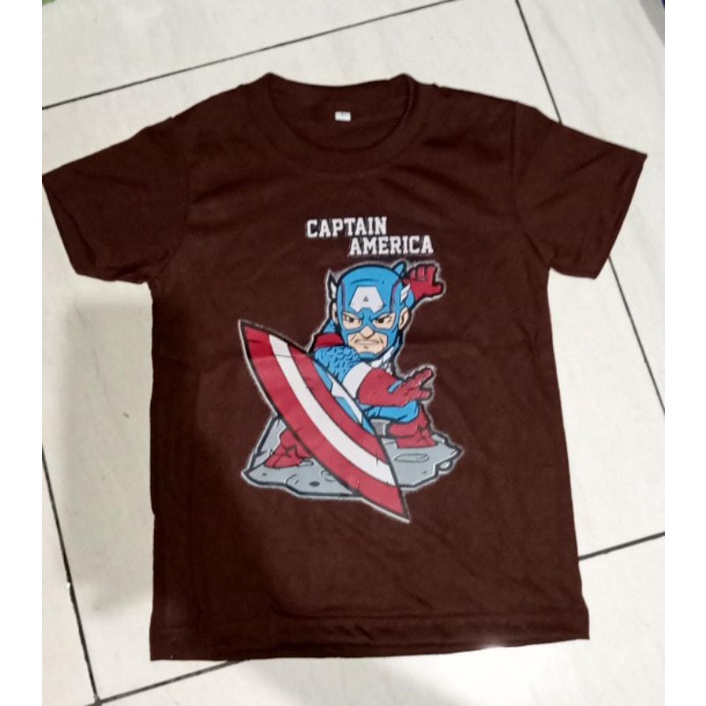 Kaos anak Superhero