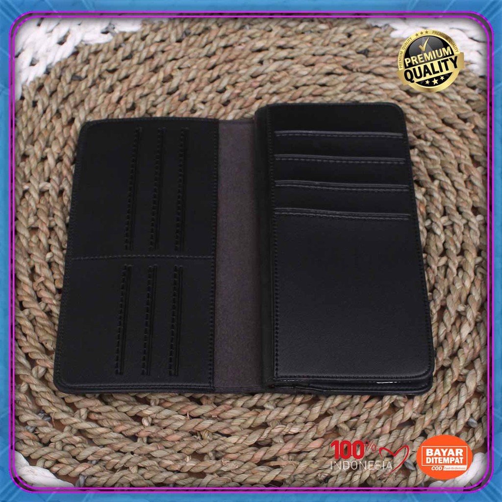 Best seller DOMPET KULIT PRIA panjang KULIT sintetik AMT