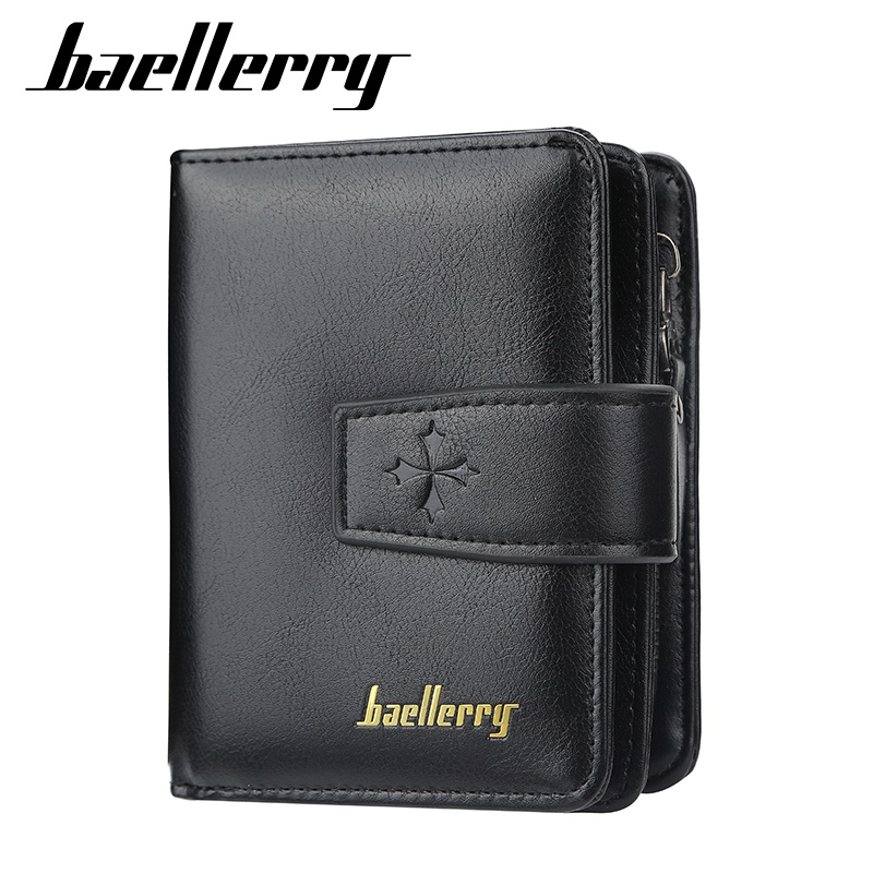 BAELLERRY D9155 Dompet Pria Wanita Bahan Kulit PU Leather Premium WATCHKITE WKOS