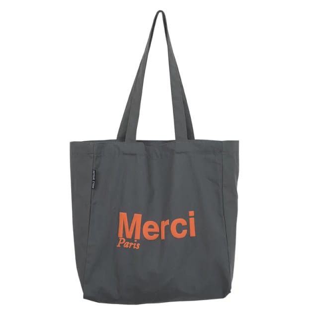 TOTEBAG WANITA MOTIF MERCI PARIS - TOTEBAG TERMURAH