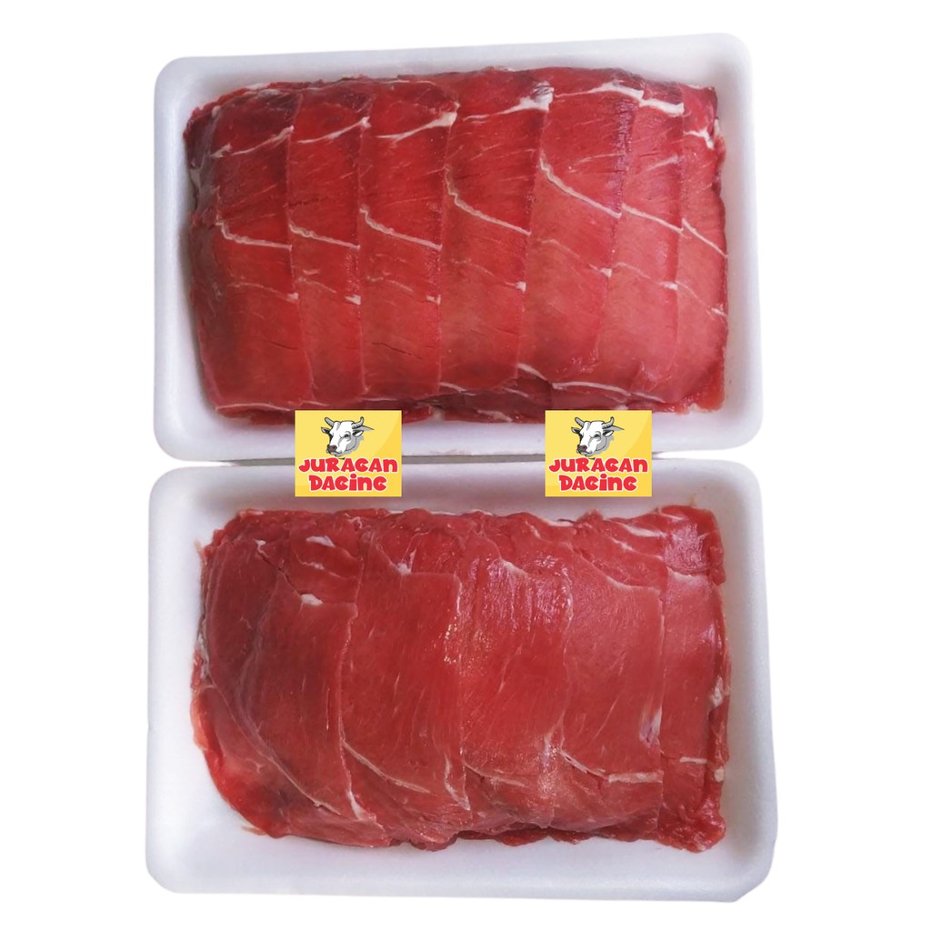

DAGING SUKIYAKI YAKINIKU DAGING SLICE - EKONOMIS MURAH - 1 kg