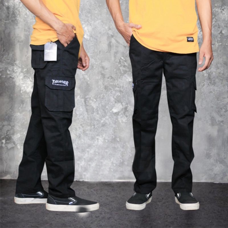 Celana Cargo Thresher Panjang High Quality Size 27-32