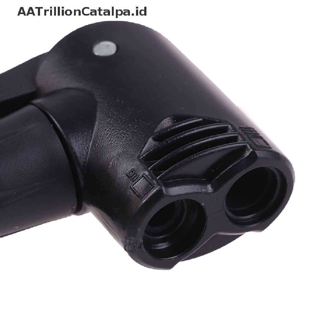 Aatrillioncatalpa Adaptor Katup Pompa Udara Kepala Ganda Pengganti Untuk Ban Sepeda