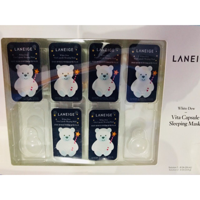 Laneige white dew vita capsule