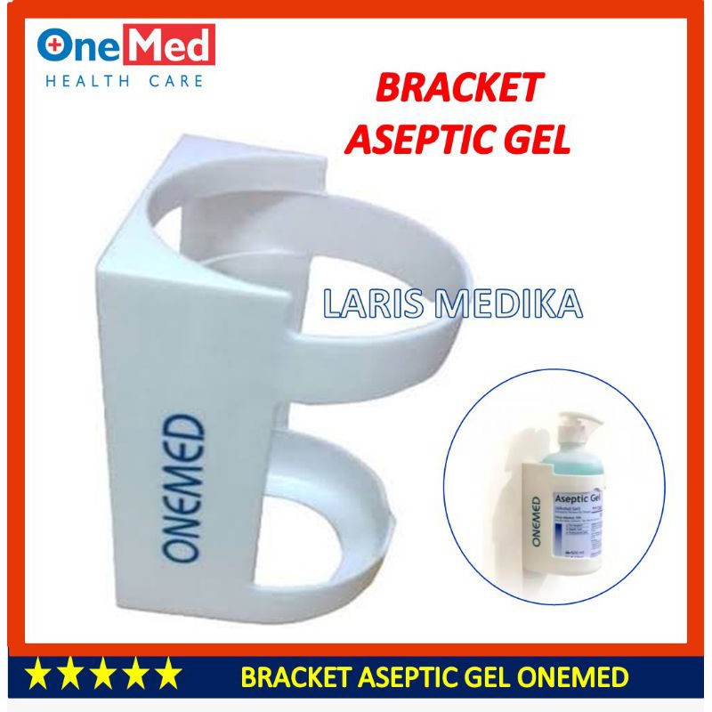 Bracket Aseptic Gel ABS OneMed /Breket Antiseptik Tempat Handsanitizer