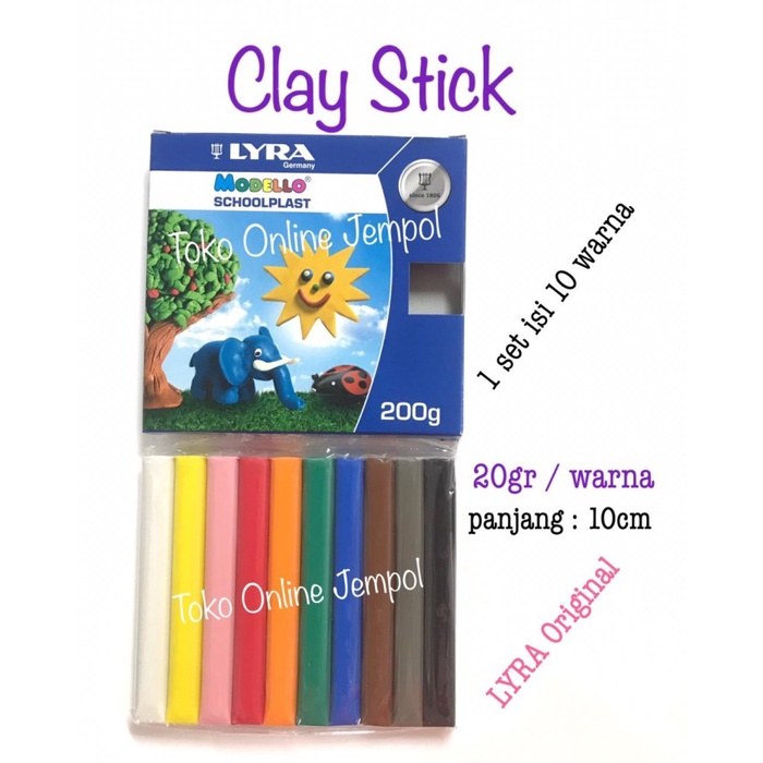 

Sale 10 Wrn Lilin Clay Stick Plastisin Modello Lyra 200Gr School Atk1146Lr Hot Sale
