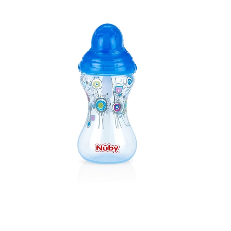 Nuby Clik-it Designer Series Flip-it Easy Grip Cup