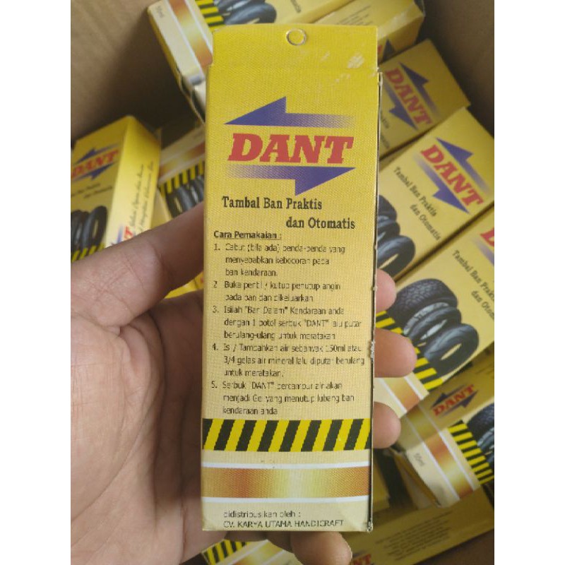 Dant Cairan Anti Ban Bocor Alat Tambal Ban Tubles Ban Dalam Motor Mobil Sepeda 55Ml