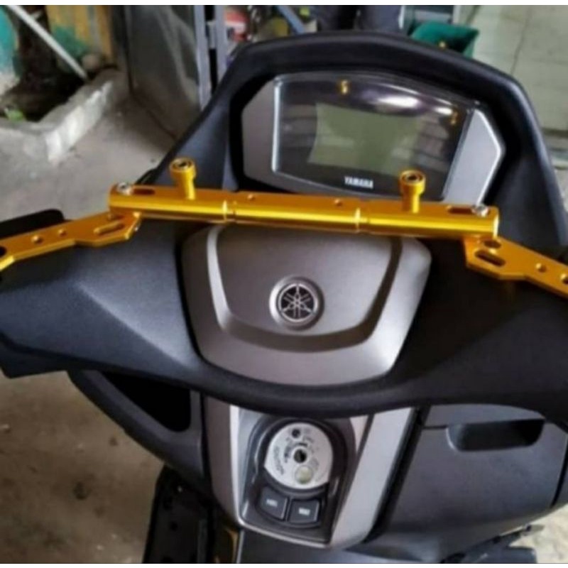 Stabilizer Stang Palang Stang Breket Holder Hp New Nmax 2020 Bahan Besi