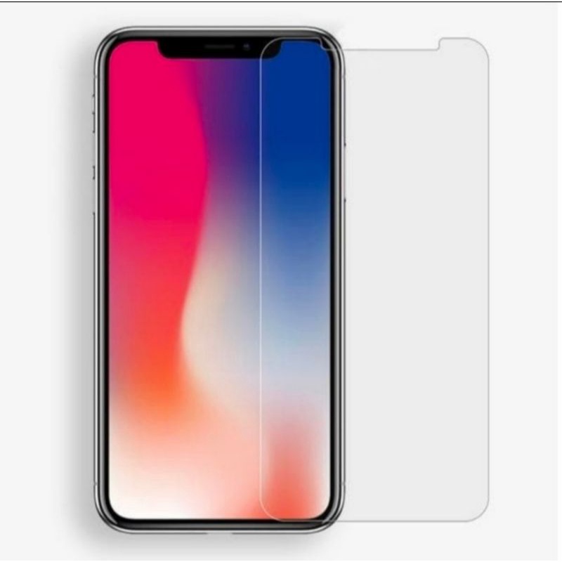 Iphone X XS XR XS MAX tempered glass anti gores kaca bening