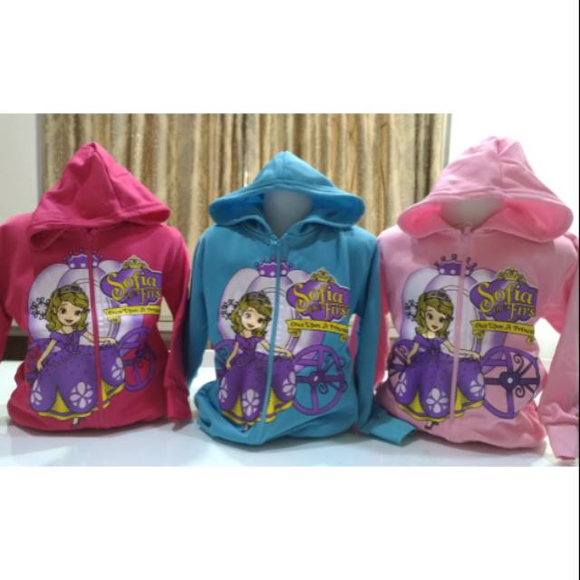 Jaket anak princess sofia the first