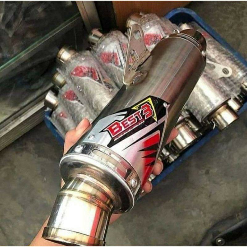 silincer KNALPOT BEST 3 PNP aerox nmax lexy pcx vario beat adv vixon r15 DLL