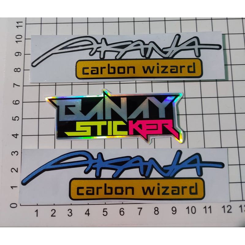 STICKER AKANA CARON WIZARD CUTTING