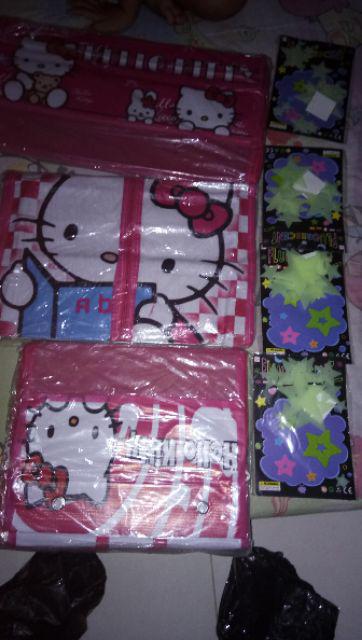 1 Set Rak Sepatu+rak Tas+rak Jilbab Gantung Karakter Full Resleting