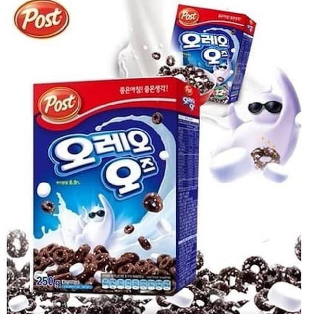 

Post Oreo O's Cereal Sereal (NON HALAL) 250GR with Marshmallow Ready Stock Import Korea 250g gram