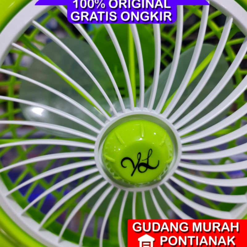 Kipas angin karakter kodok / deskfan karakter