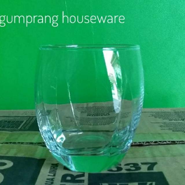 Nadir gelas mug cangkir minum kaca bening tumbler capri/gelas pendek