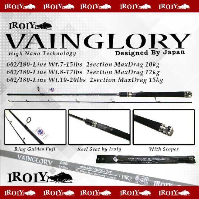 JORAN IROLY VAINGLORY CARBON SOLID / Stik Carbon