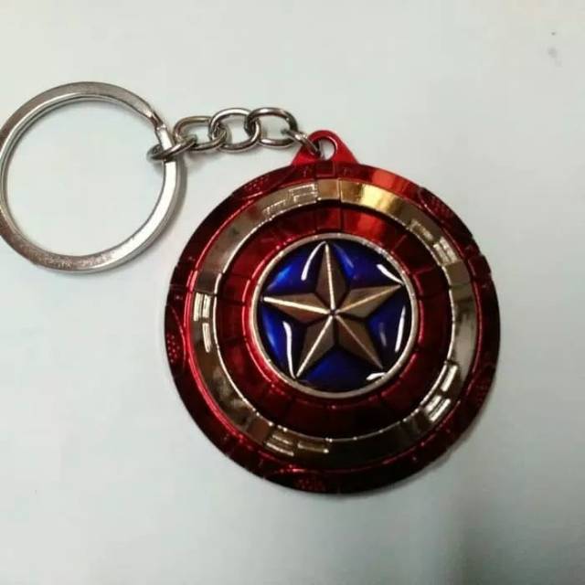 Gantungan Kunci Keychain Batman Superman Captain america