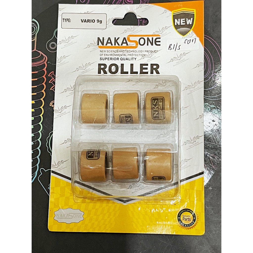 [1 SET] ROLLER RACING VARIO 110 ROLER LOLER BEAT FI BEAT ESP 2017 SCOOPY INJECTION NAKASONE