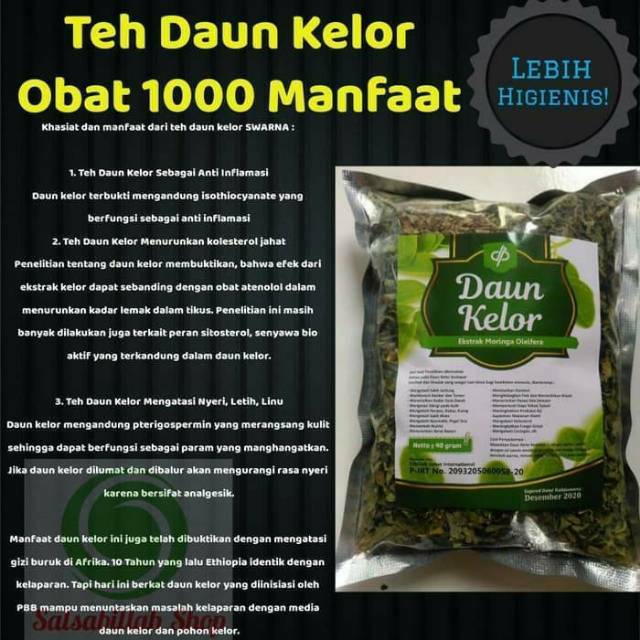 

Teh Daun Kelor curah Hikmah