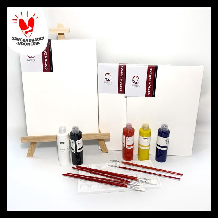 

Ready Deluxe Painting Kit (Set Alat Lukis)