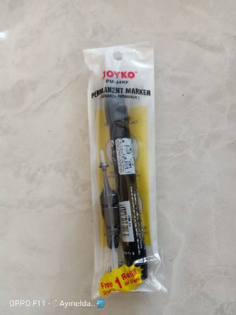 

spidol permanen joyko free refill kualitas bagus
