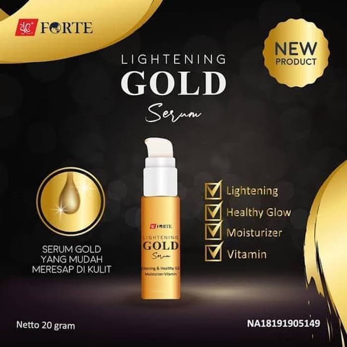 SYB FORTE LIGHTENING GOLD SERUM - 20GR