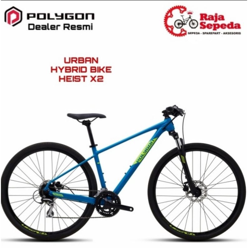 SEPEDA URBAN HYBRID POLYGON HEIST X2 700C