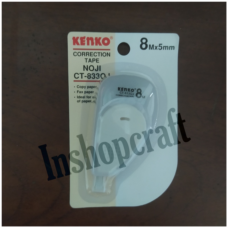 

Tip-ex Kertas Correction Tape Kenko NOJI CT-833 OJ 8M Murah [INSHOP]