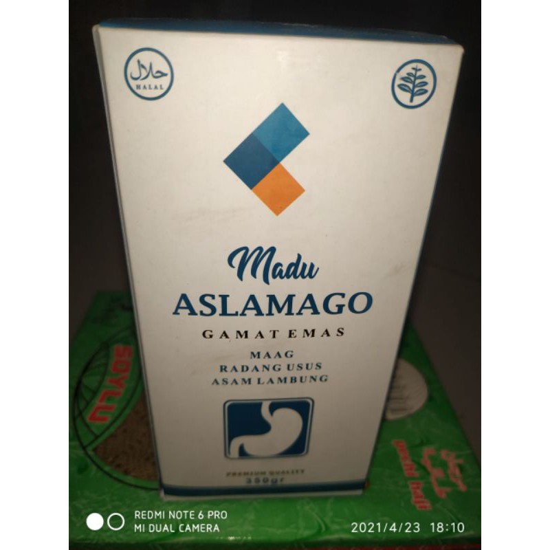 

Madu Aslamago#madu maag/lambung 350gram