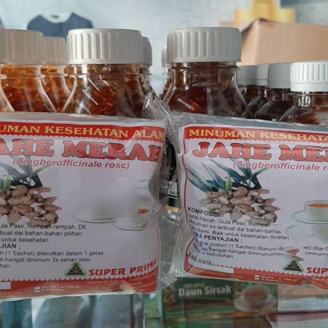 

Jahe Merah Serbuk Instan Alami 100 Gram