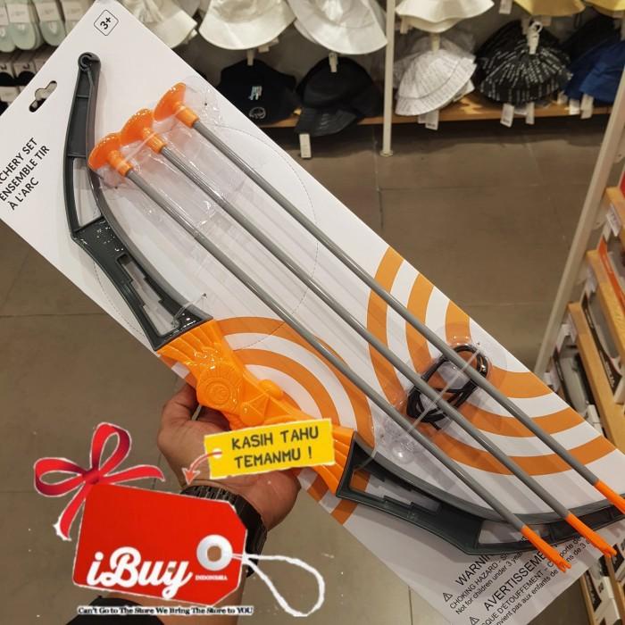 Miniso Mainan Anak Toy Busur & 3pcs Anak Panah Panahan 14x2x66cm