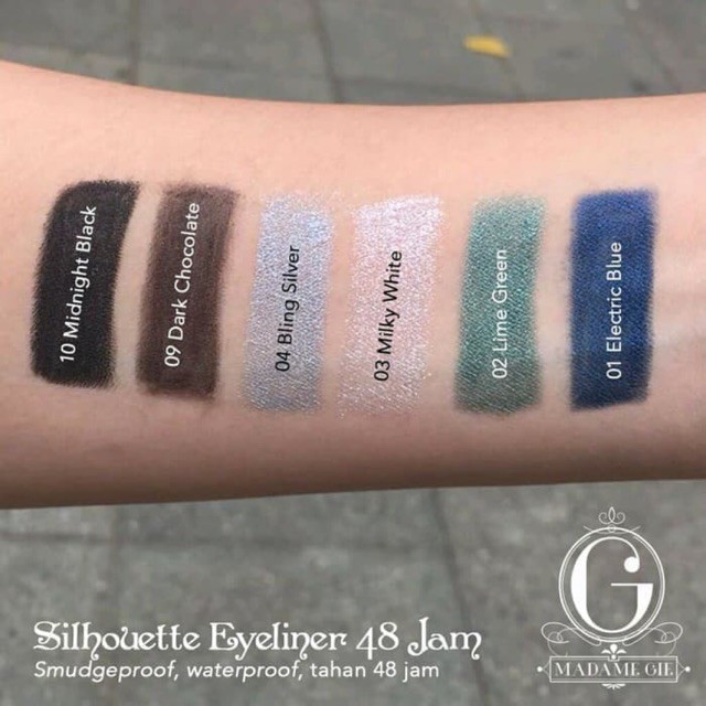 [ eyeliner 48jam ] MADAME GIE EYELINER 48JAM / Silhouette Eyeliner Madame Gie [ grosirku ]