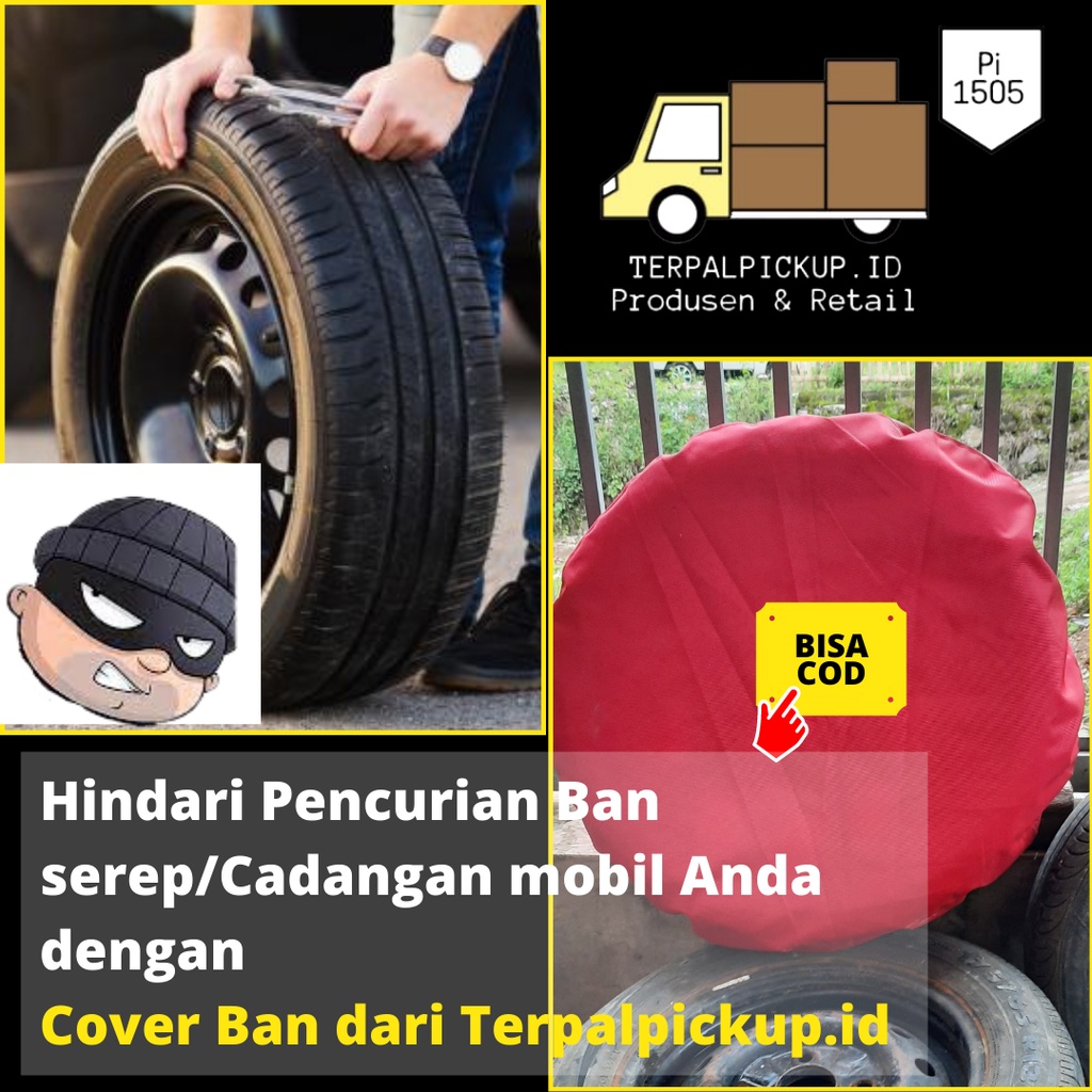 Cover Tutup Ban Mobil Pick Up dan Truk