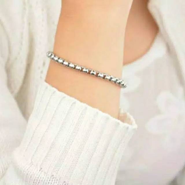 Gelang Titanium Asli Anti Karat