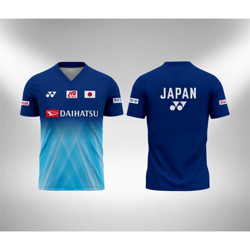 Jersey BADMINTON jepang BWF TOUR 2021 JAPAN