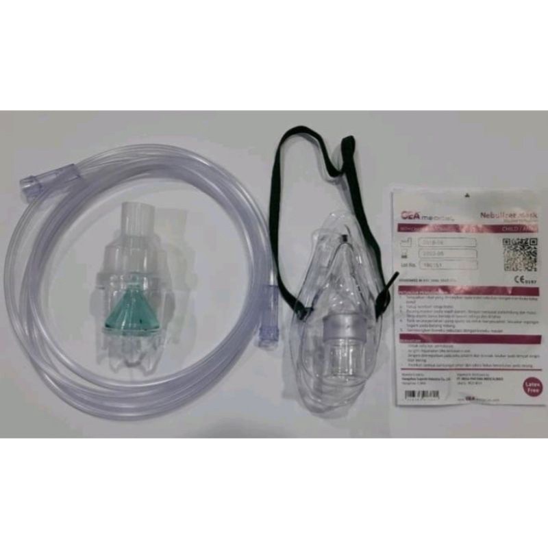 Masker Nebulizer Anak GEA / Nebulizer / Nebulizer Mask Child GEA