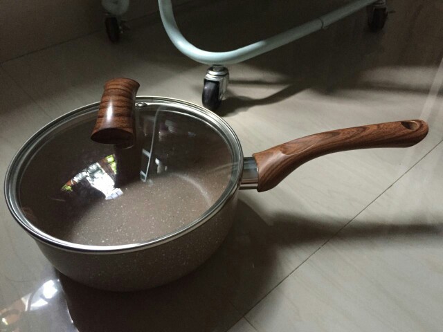 Panci Ceramic Marble Saucepan 18cm Vr