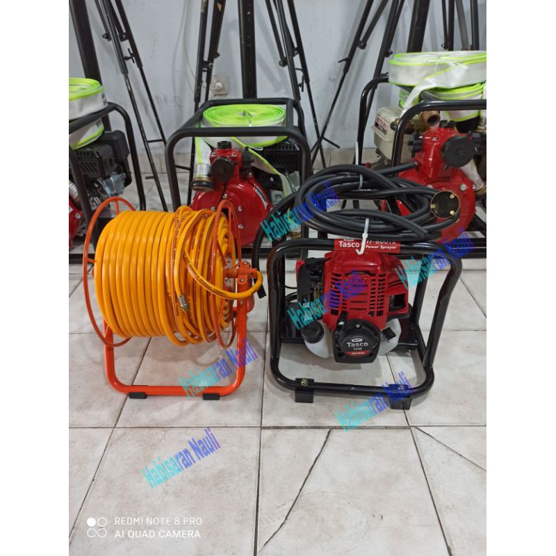 SPRAYER PORTABEL 600 TX TASCO 4 tak selang 100 M