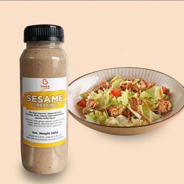 

BOGA KITCHEN Sesame Dressing 250 mL | Umami & Creamy