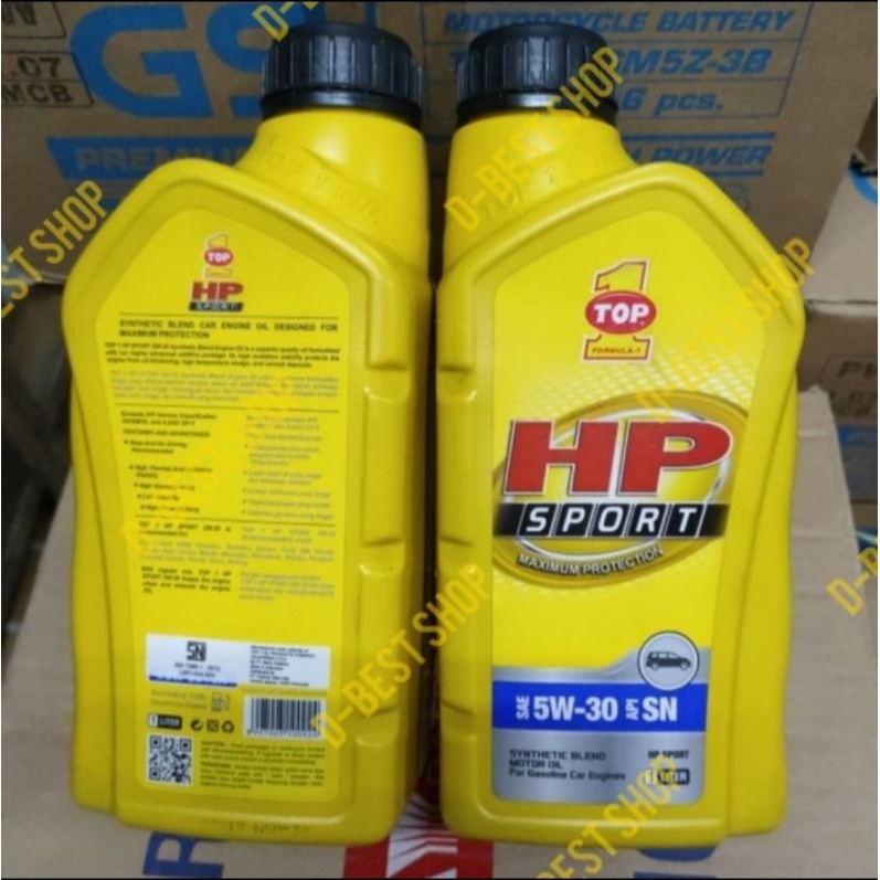 Oli mesin Top1 HP Sport LCGC 5/30 - 1 liter