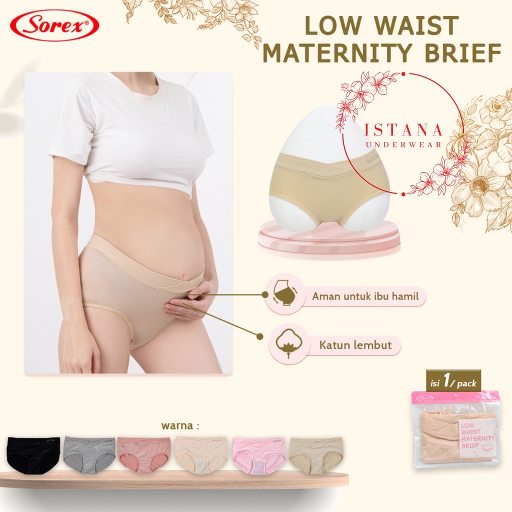 Celana dalam hamil / sorex / cd maternity / celana dalam wanita