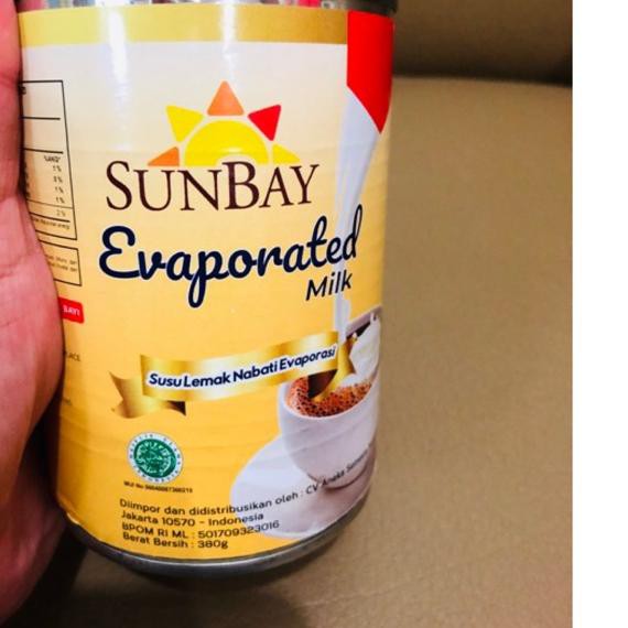 

[Terkece Se-RI] Susu evaporasi sunbay kaleng bagus mulus