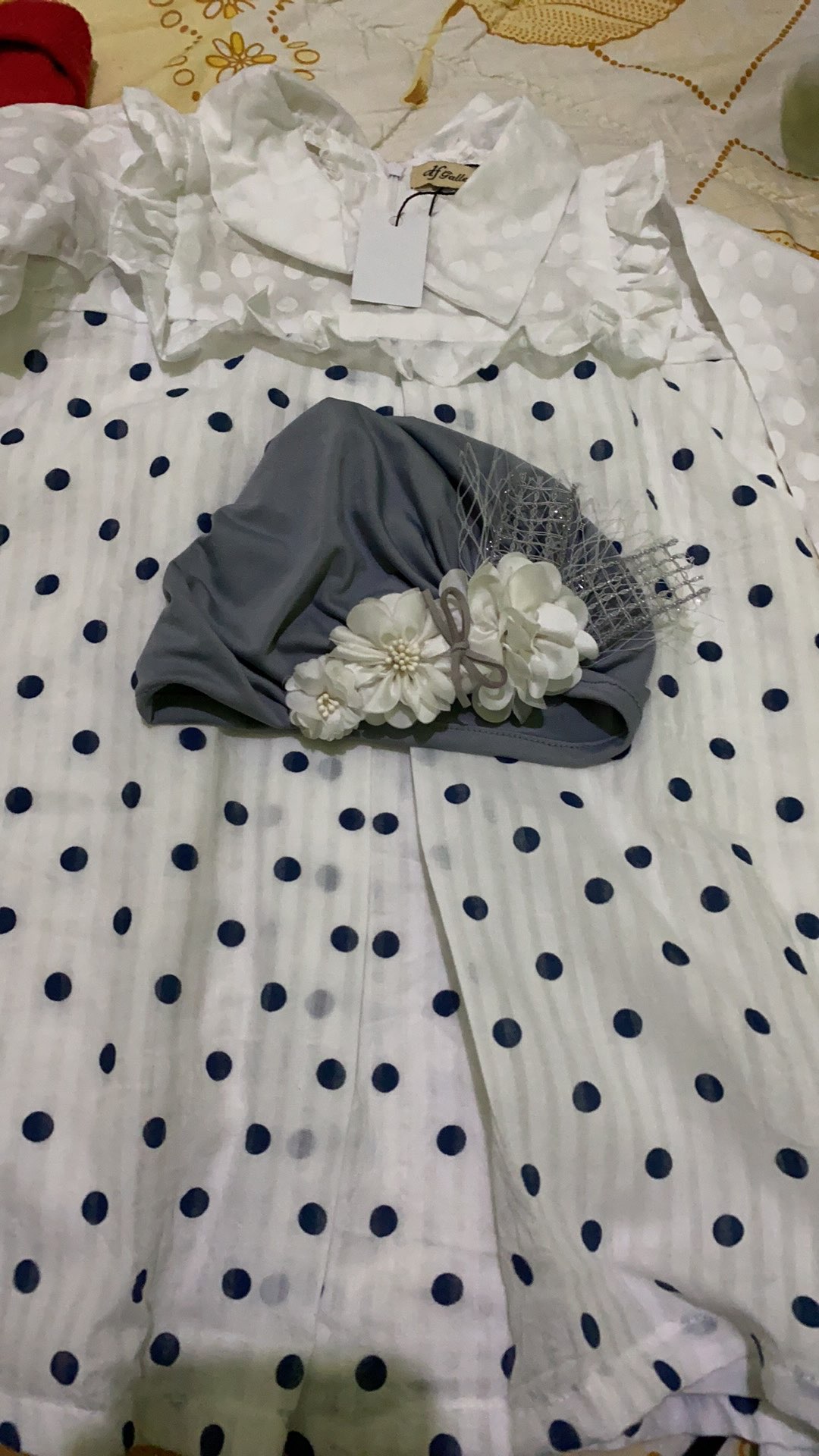 Realpict Gamis Batik Tenun Troso Kombi Polos Abaya